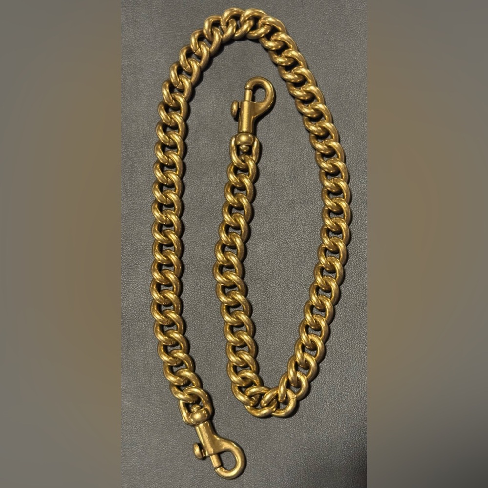 Coach authentic brass chain shoulder strap chain 22 1/2 in - CHAIN ONLY